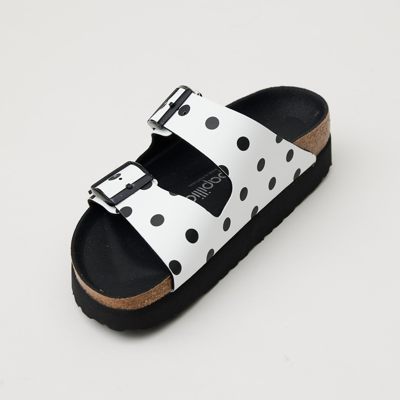 Birkenstock Polka Dot Flatform Sandals