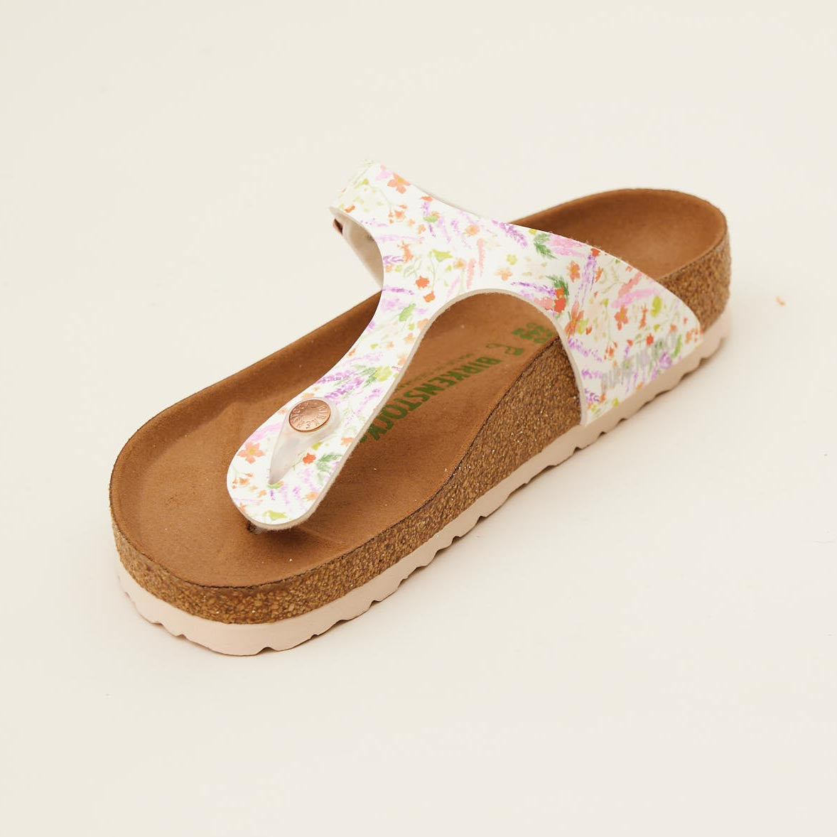 Sandals Birkenstock Meadow Flowers Beige Birkenstock Meadow