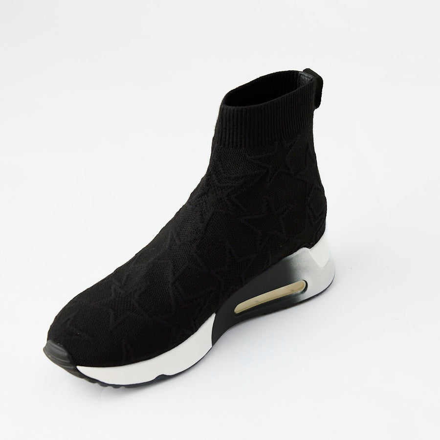 Ash Black Sock Boot Trainers - Nozomi