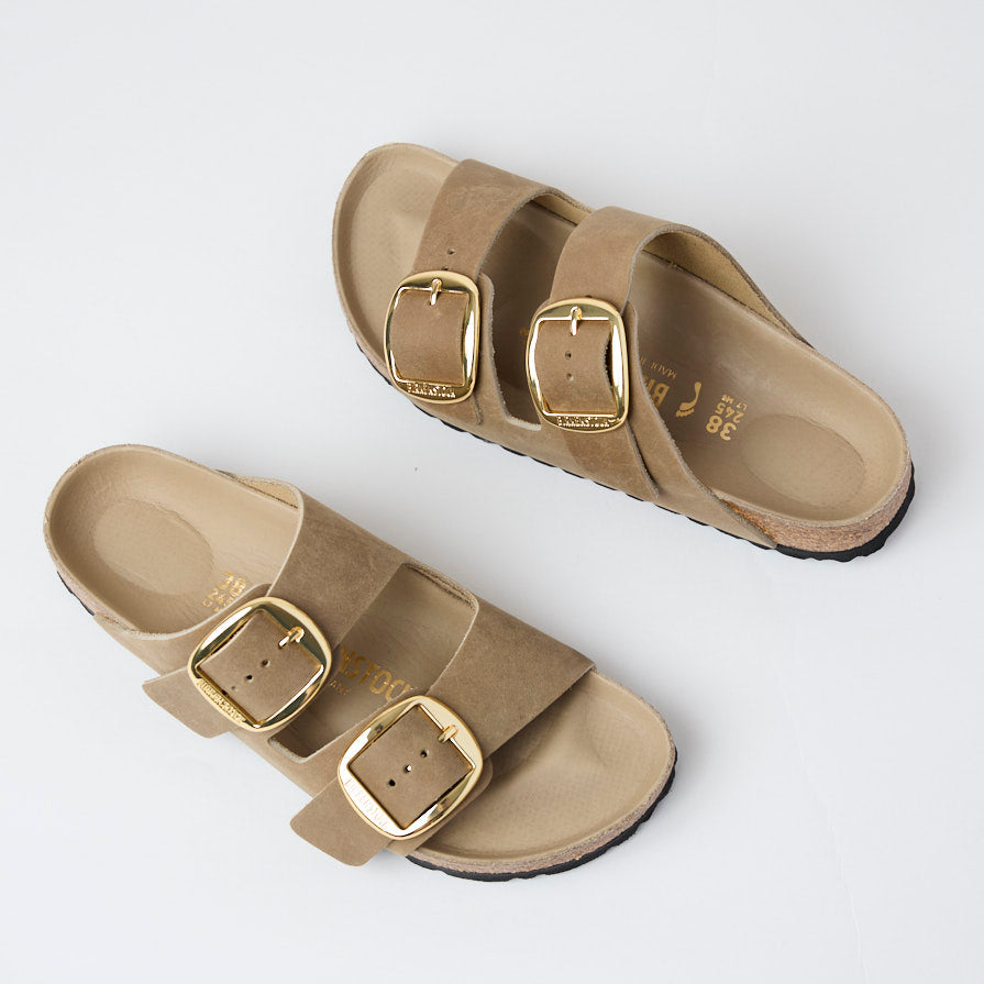 Birkenstock Arizona Sand Oiled Leather Sandals - Nozomi