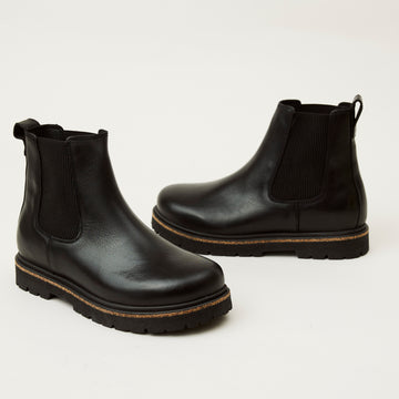 Birkenstock Black Leather Chelsea Boots - Nozomi