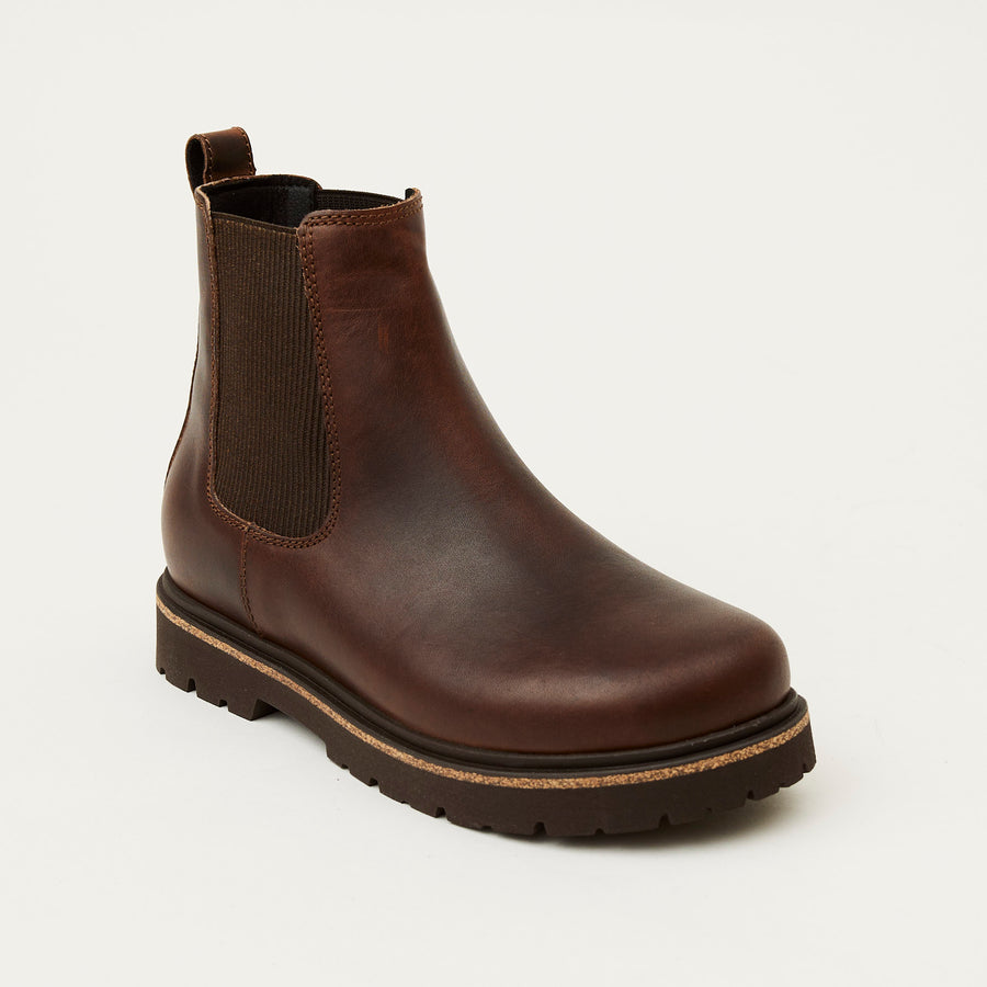 Birkenstock Brown Leather Chelsea Boots - Nozomi
