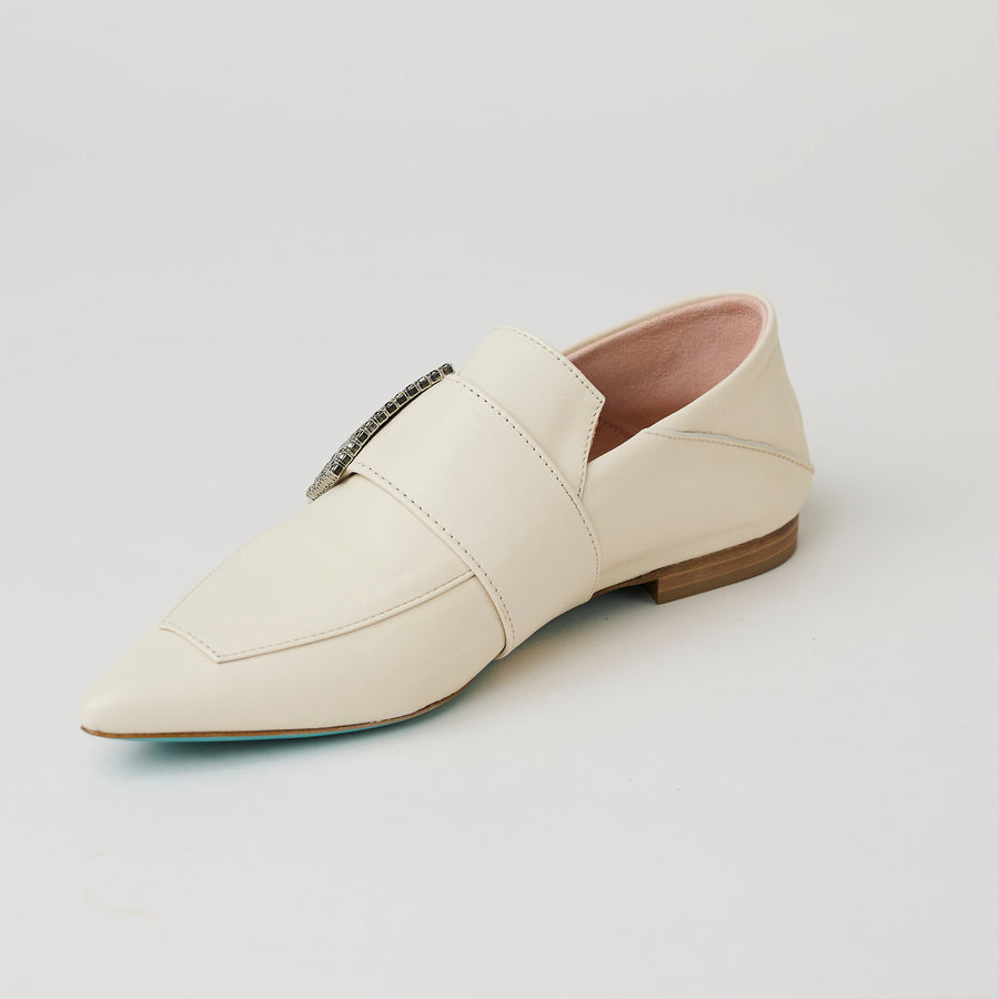Fratelli Russo Cream Leather Loafers - Nozomi