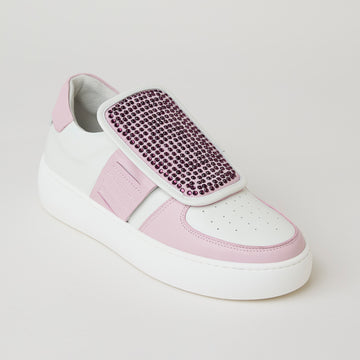 Fratelli Russo Pink Leather Trainers - Nozomi