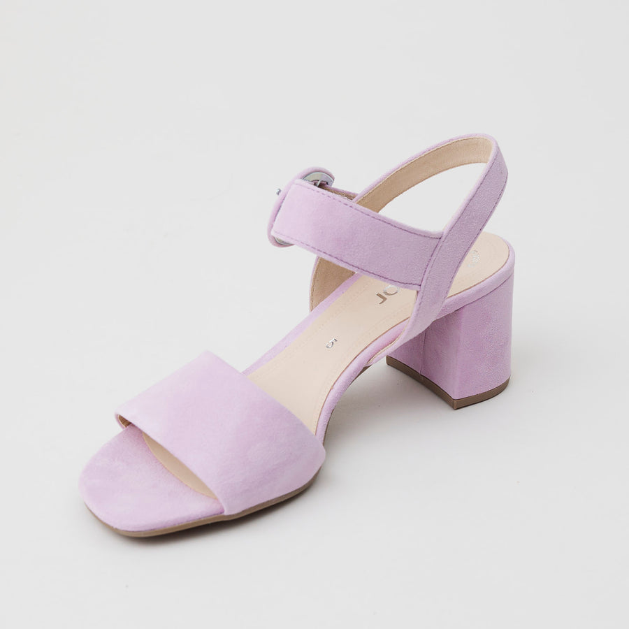 Gabor Lilac Suede Sandals - Nozomi