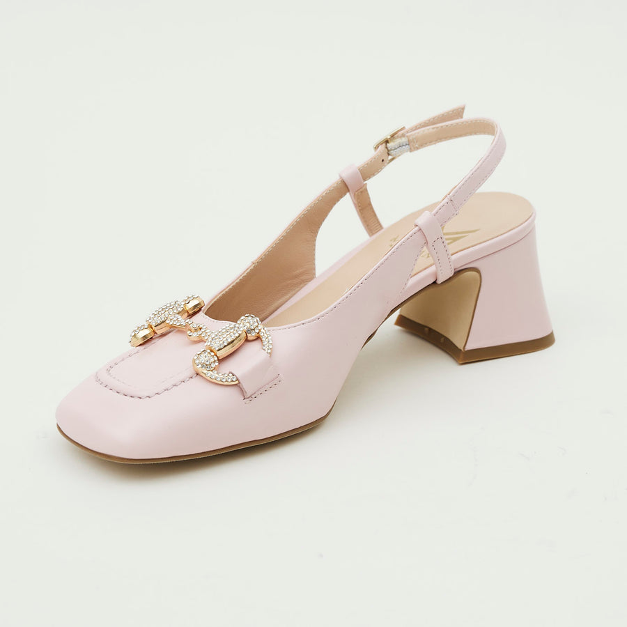 Marian Blush Pink Slingback Shoes - Nozomi