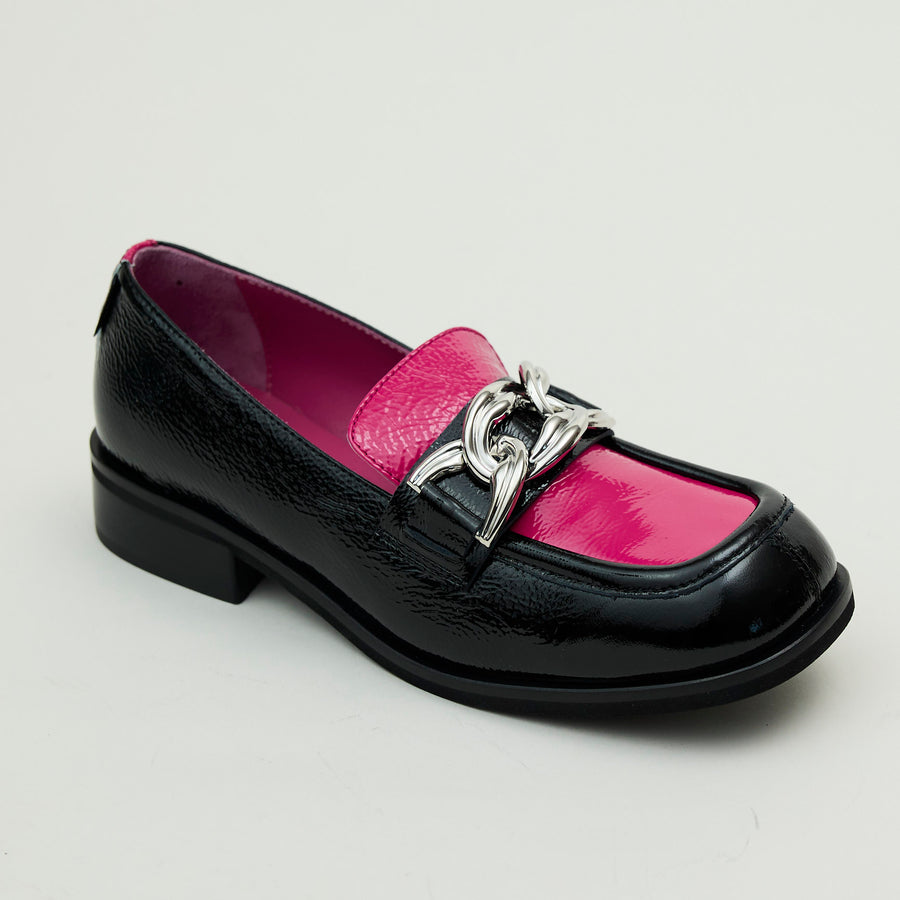 Marco Moreo Black Patent Leather Loafers - Nozomi