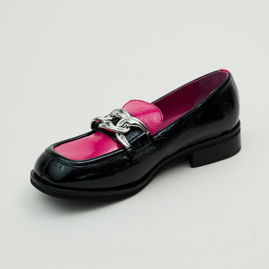 Marco Moreo Black Patent Leather Loafers - Nozomi