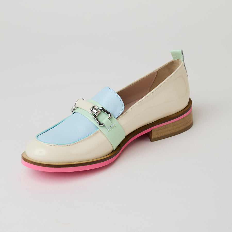 Marco Moreo Multi Patent and Leather Loafers - Nozomi