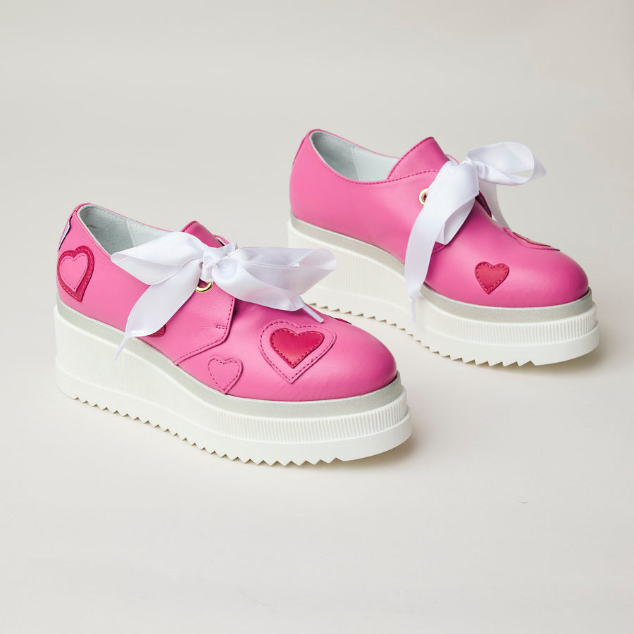 Marco Moreo Pink Maxi Platform Shoes - Nozomi