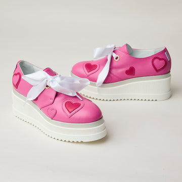 Marco Moreo Pink Maxi Platform Shoes - Nozomi