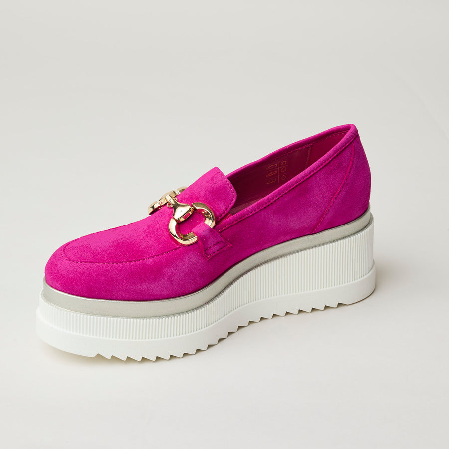 Marco Moreo Fuschia Flatform Shoes - Nozomi