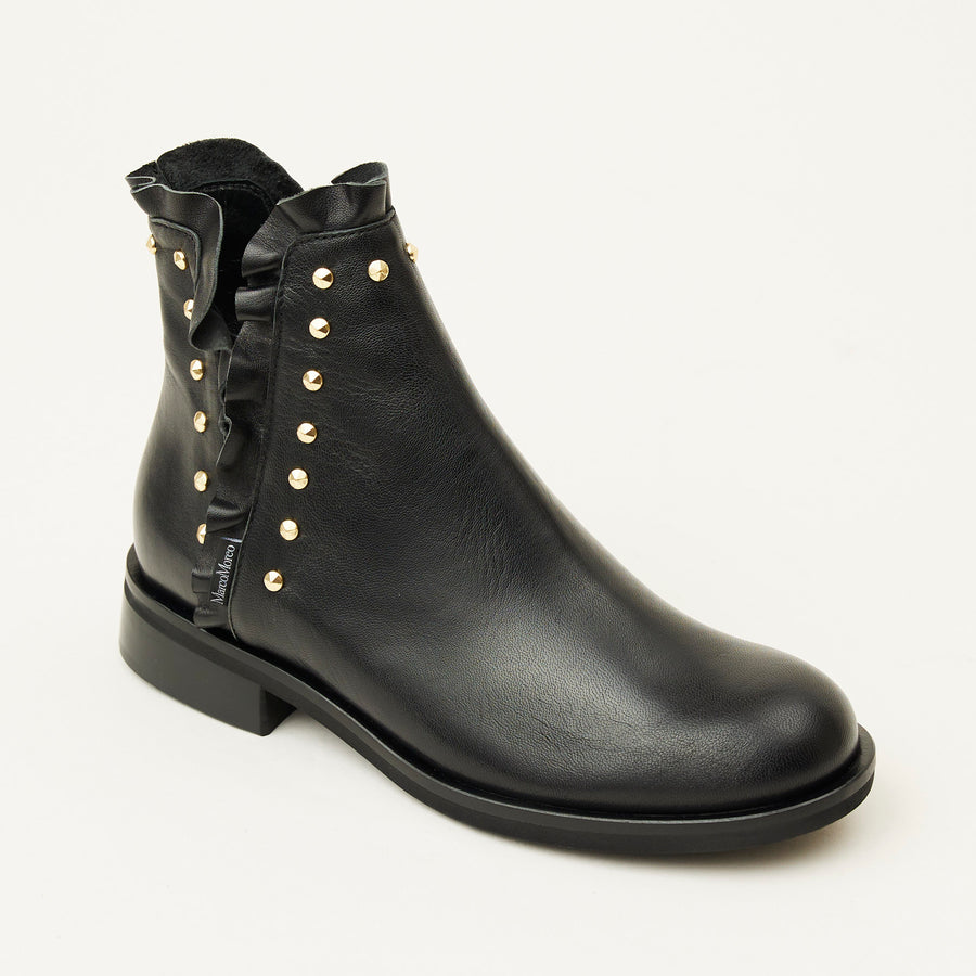 Marco Moreo Black Leather Chelsea Boots - Nozomi