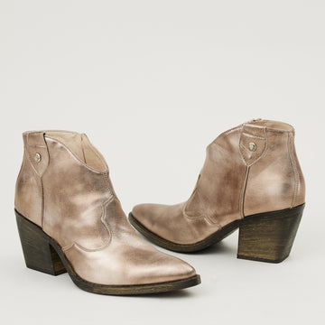 NeroGiardini Metallic Western Boots - Nozomi