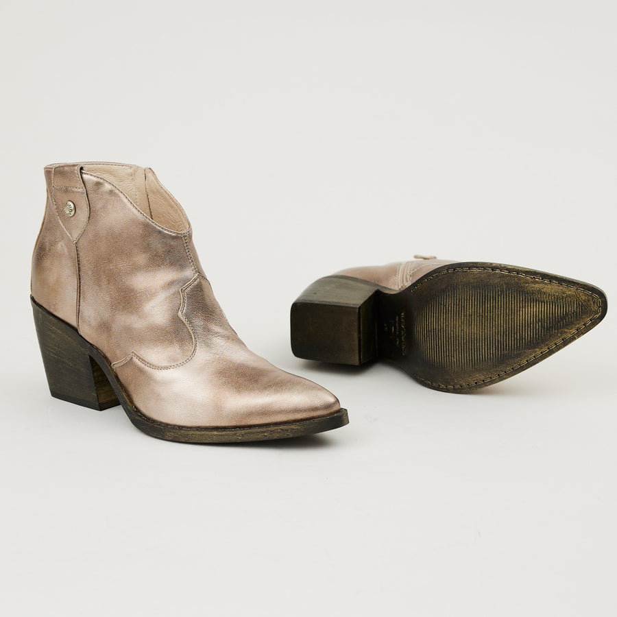 NeroGiardini Metallic Western Boots - Nozomi