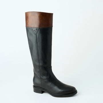 NeroGiardini Equestrian Style Knee-High Boots - Nozomi