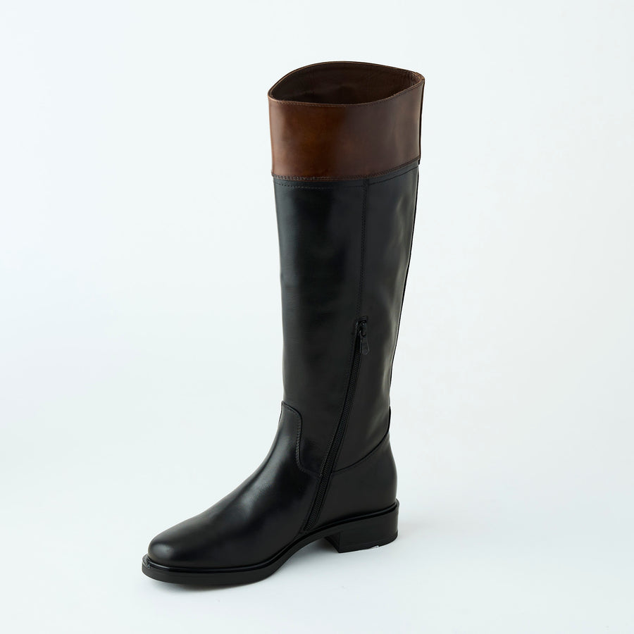 NeroGiardini Equestrian Style Knee-High Boots - Nozomi