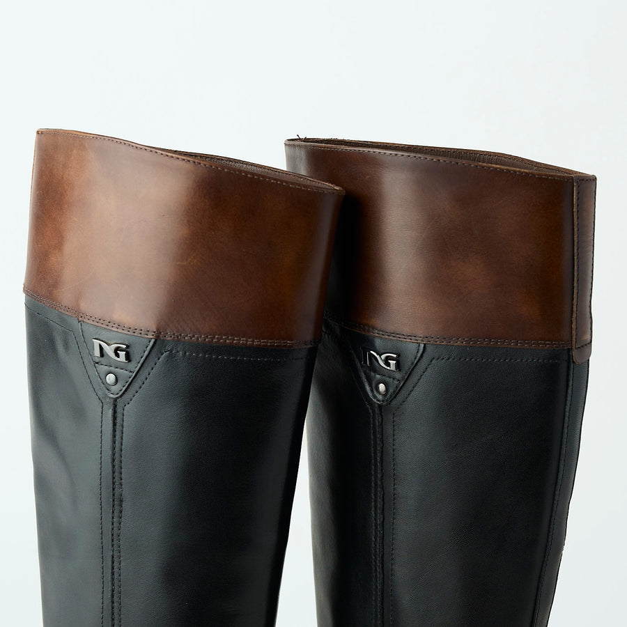 NeroGiardini Equestrian Style Knee-High Boots - Nozomi