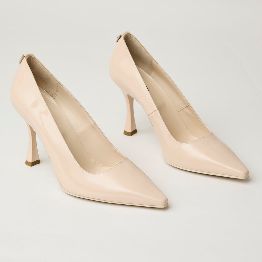 NeroGiardini Nude Patent Leather Court Shoes - Nozomi