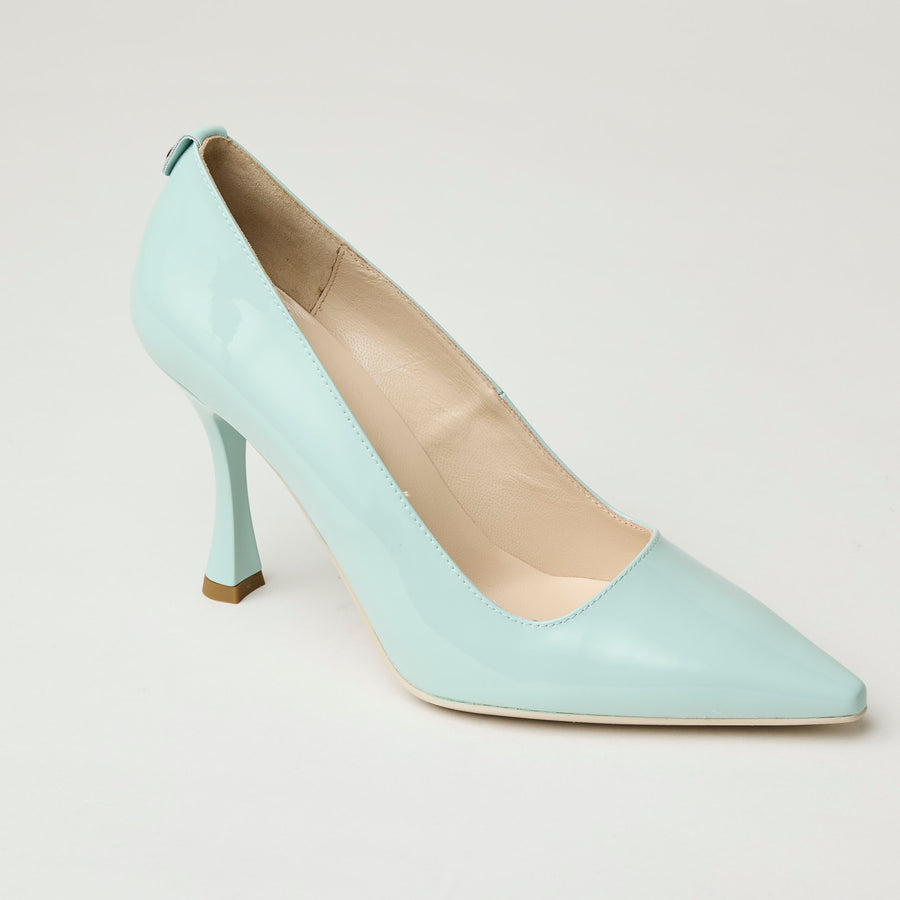 NeroGiardini Aqua Nude Patent Leather Court Shoes - Nozomi