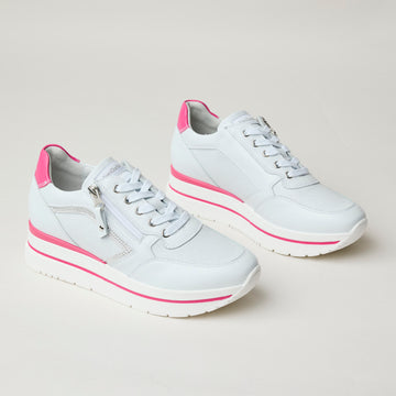 NeroGiardini White Leather Trainers - Nozomi