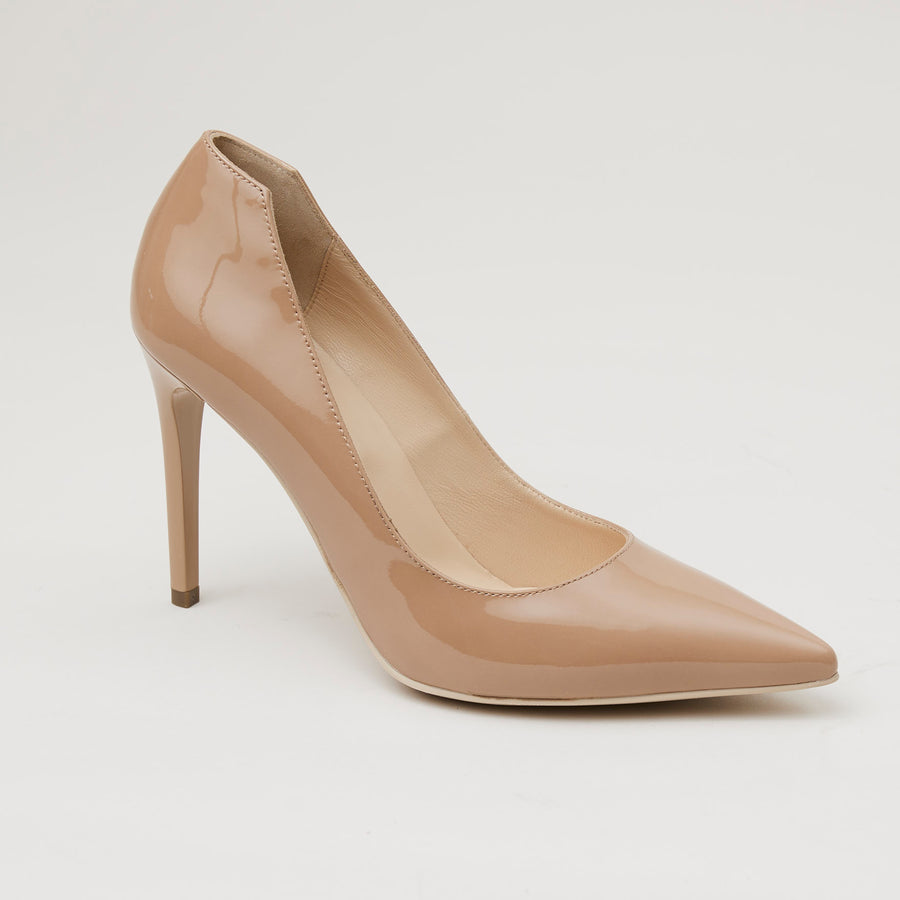 NeroGiardini Nude Patent Court Shoes - Nozomi