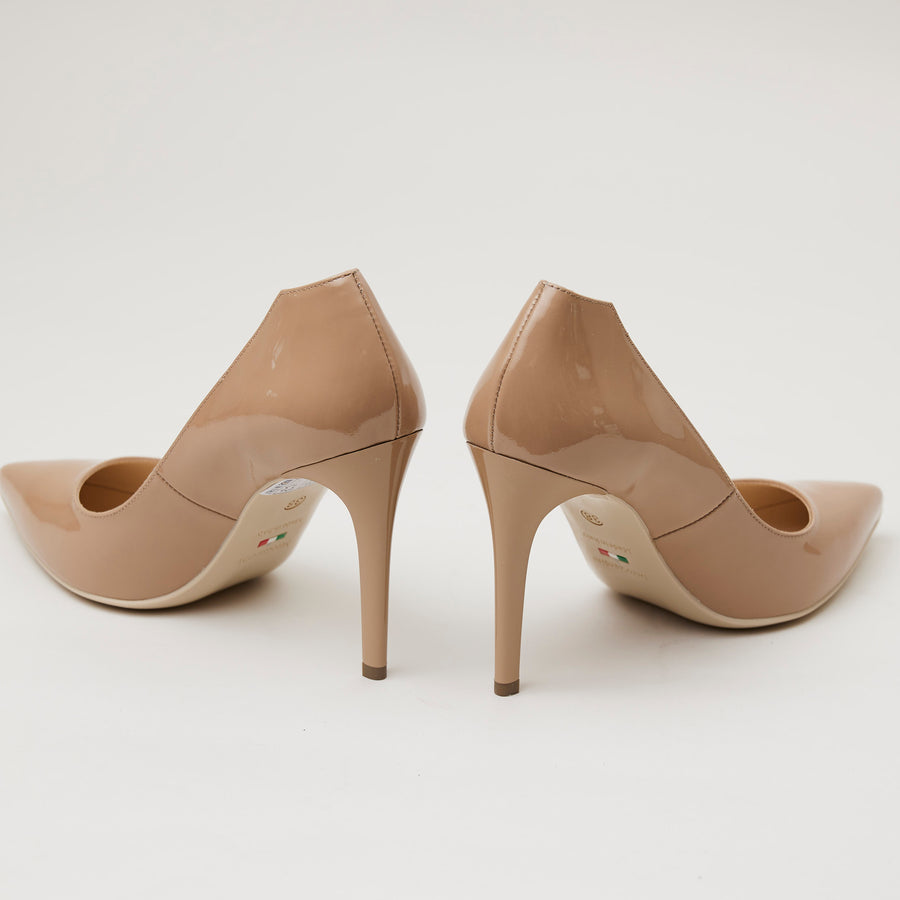 NeroGiardini Nude Patent Court Shoes - Nozomi