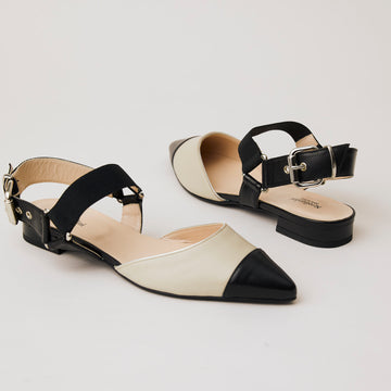 NeroGiardini Flat Leather Pumps - Nozomi