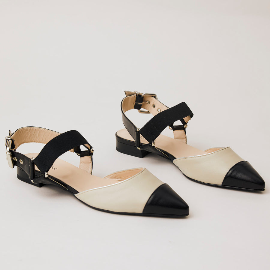 NeroGiardini Flat Leather Pumps - Nozomi