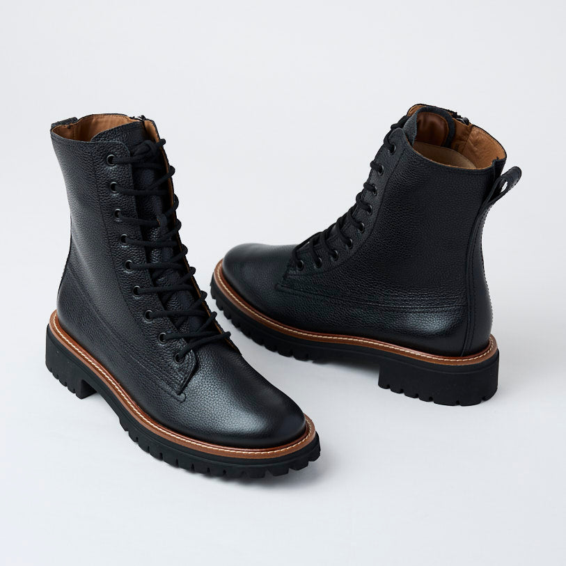 Paul Green Military Style Boots - Nozomi