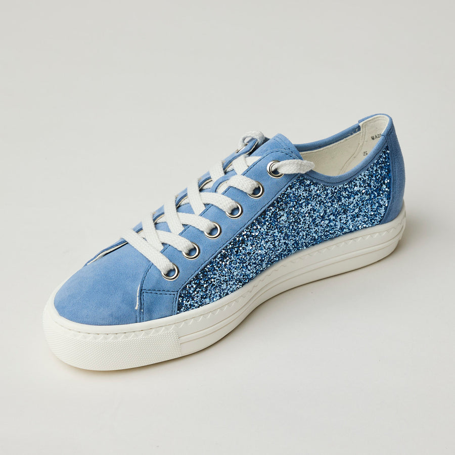 Paul Green Blue Suede Trainers - Nozomi