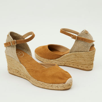 Toni Pons Tan Suede Espadrilles - Nozomi