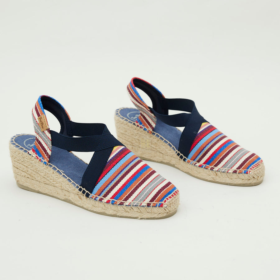 Toni Pons Multi Striped Espadrilles - Nozomi