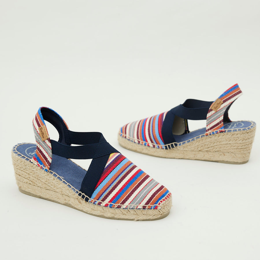 Toni Pons Multi Striped Espadrilles - Nozomi