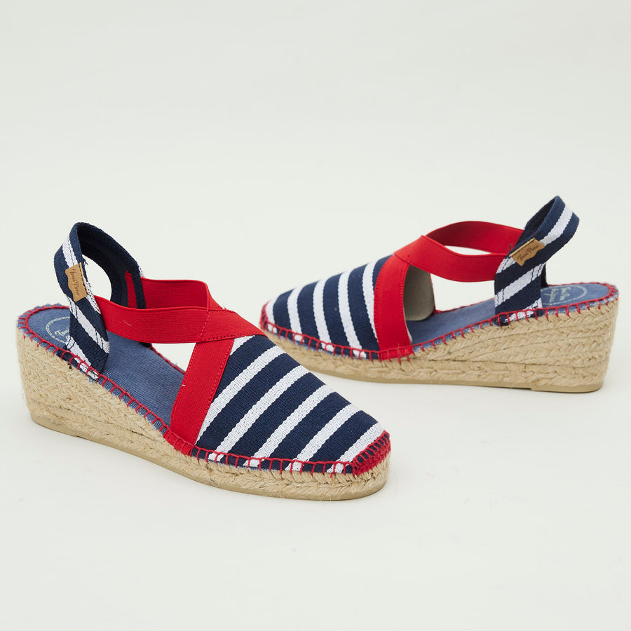 Toni Pons Nautical Striped Espadrilles - Nozomi