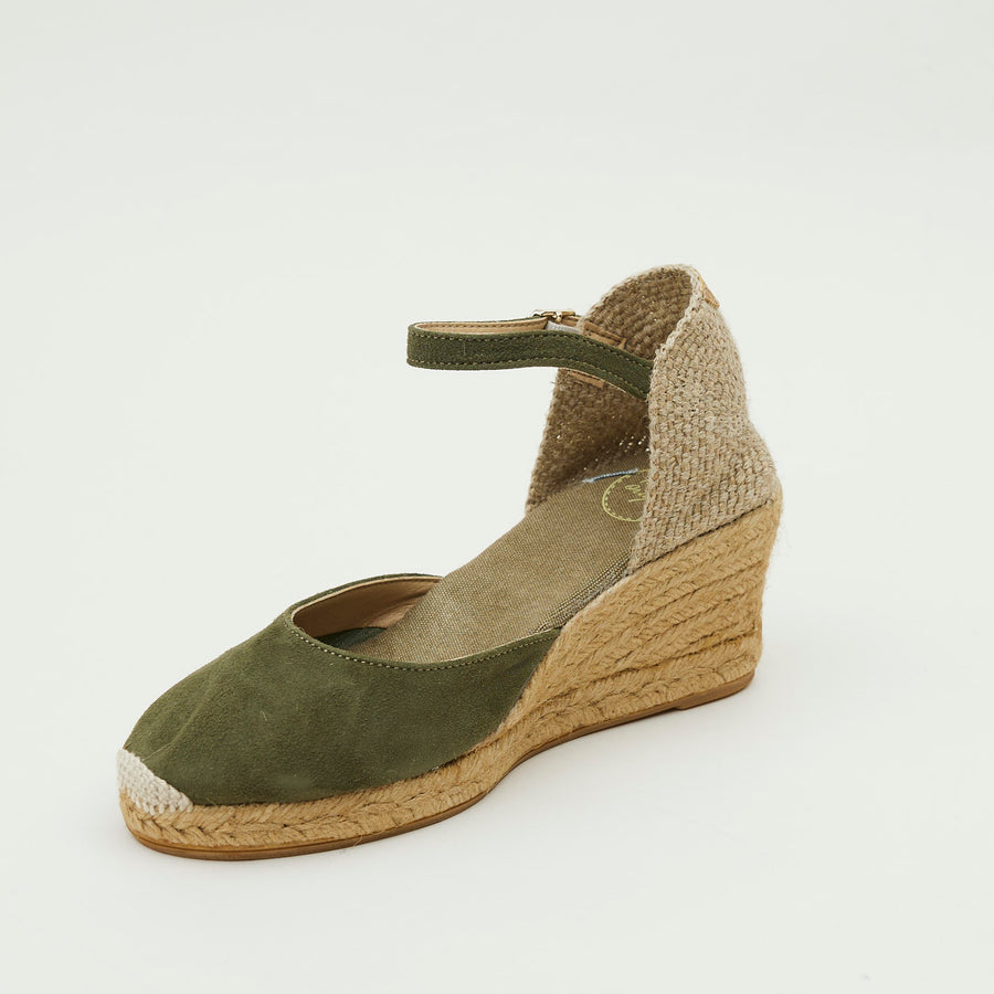 Toni Pons Khaki Suede Espadrilles - Nozomi