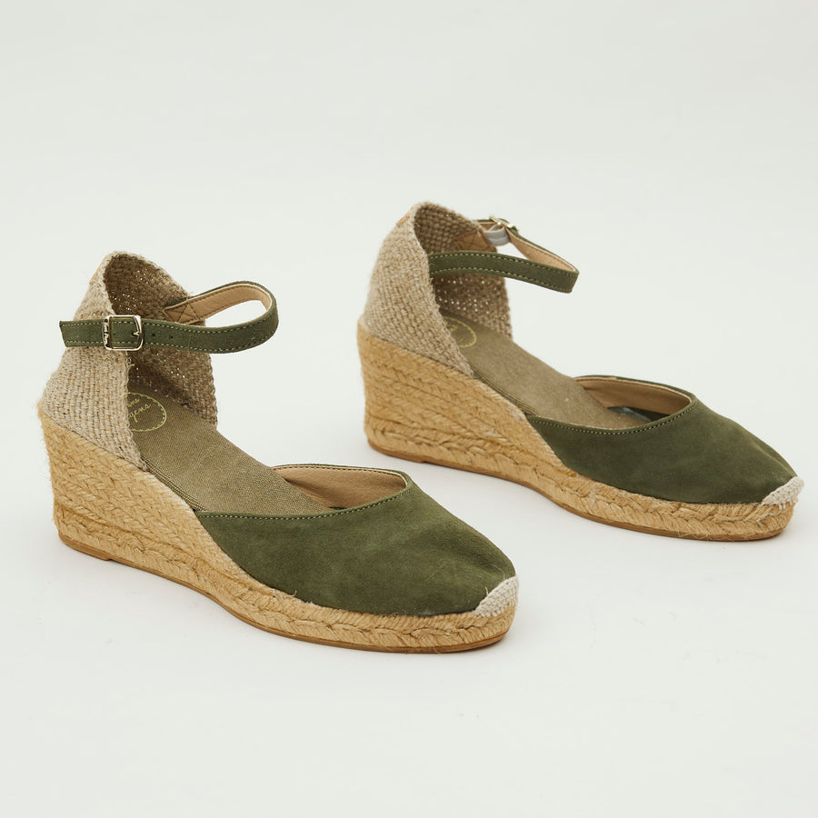 Toni Pons Khaki Suede Espadrilles - Nozomi