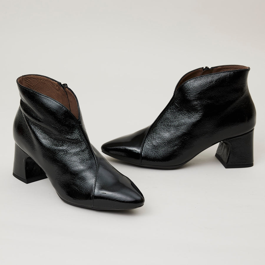 Wonders Black Patent Leather Shoots - Nozomi