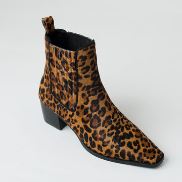 Pedro Anton Leopard Ankle Boots - Nozomi