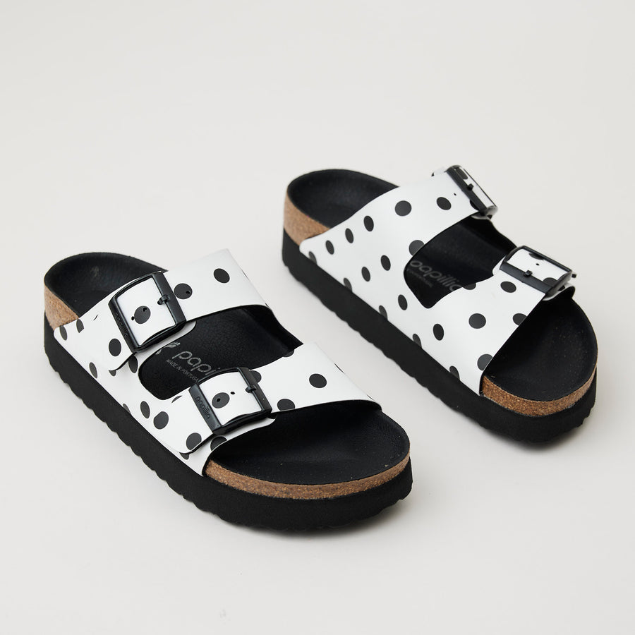 Birkenstock Polka Dot Flatform Sandals