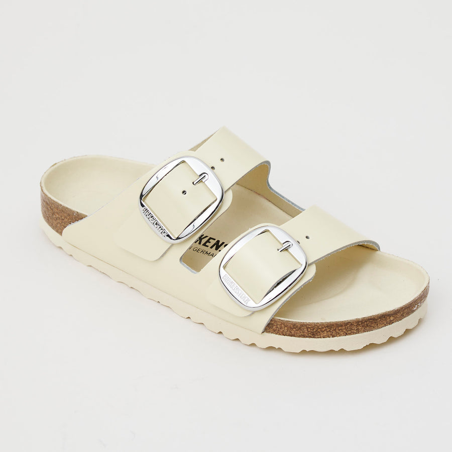 Birkenstock Arizona Big Buckle Butter Cream Leather Sandals - Nozomi