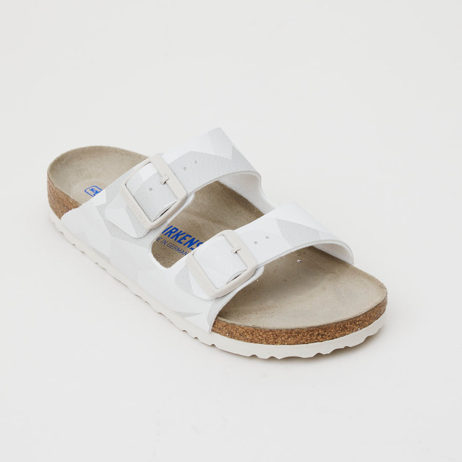 Birkenstock Arizona Winter White Watercolour Sandals - Nozomi