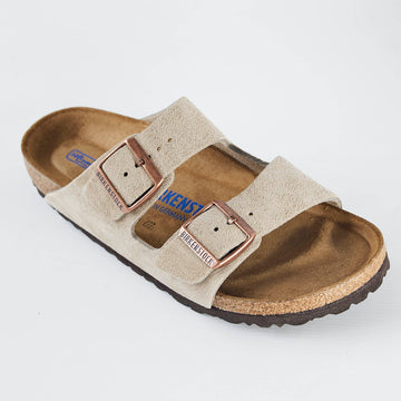 Birkenstock Taupe Arizona Sandals - Nozomi