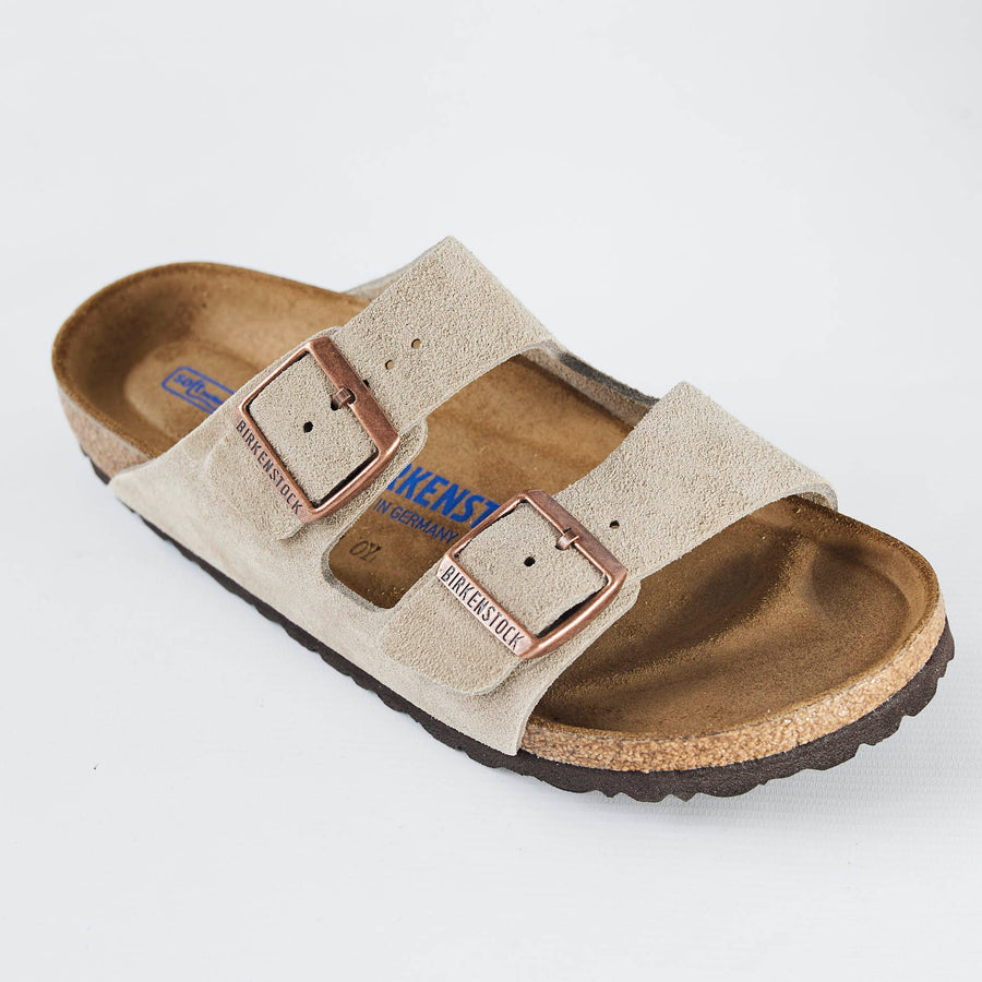Birkenstock Taupe Arizona Sandals - Nozomi