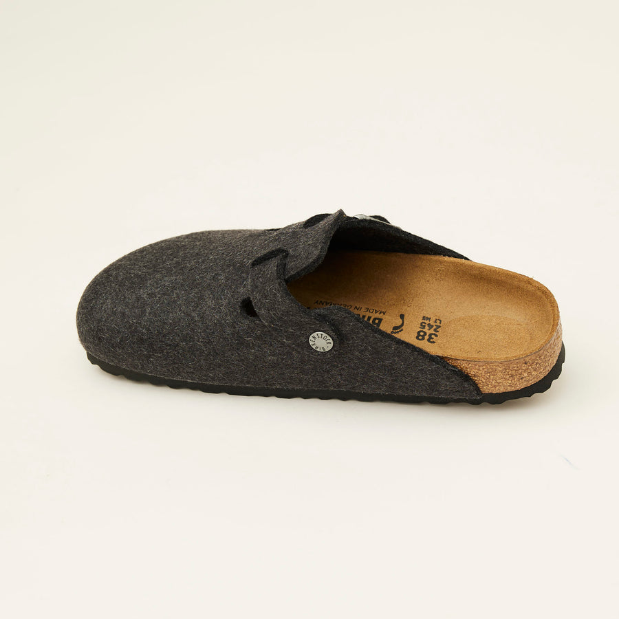 Birkenstock Dark Grey Slippers - Nozomi