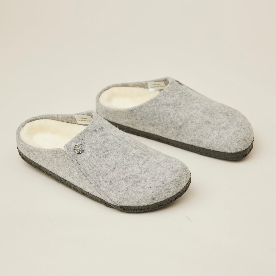 Birkenstock Light Grey Slippers - Nozomi