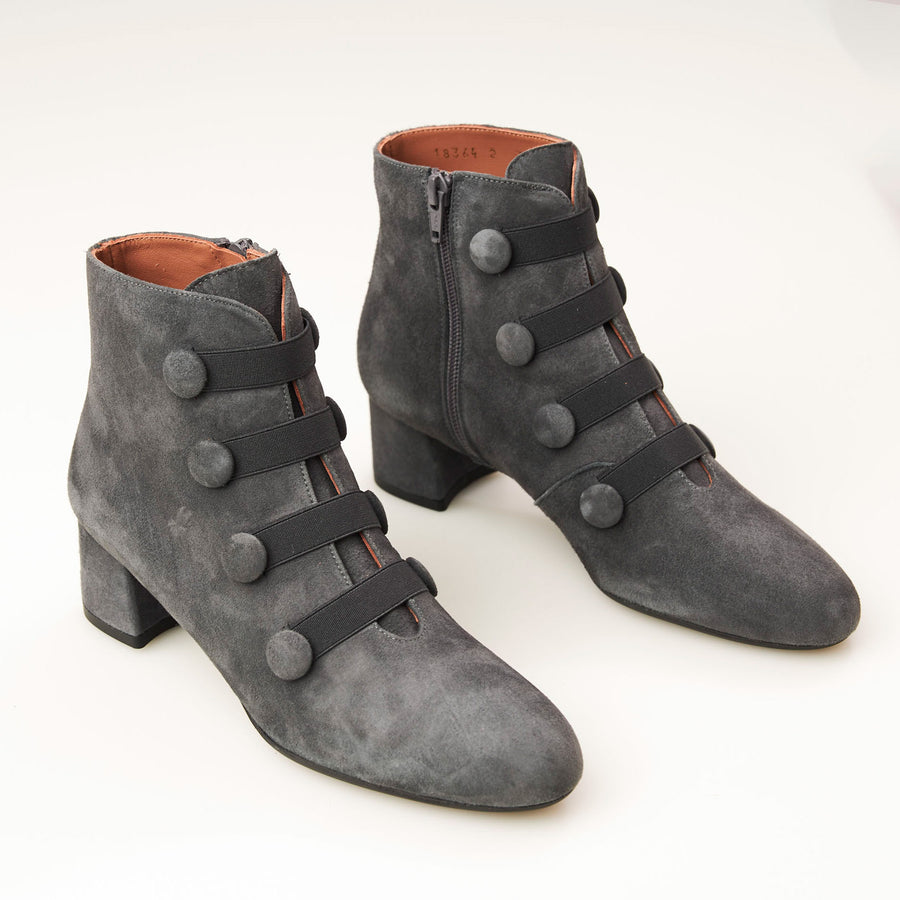 Brenda Zaro Black or Grey Ankle Boots - nozomishoes.ie