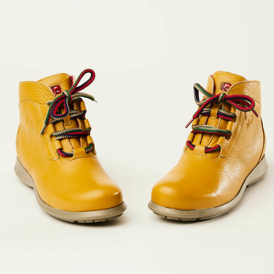 Rural Mustard Boots  - Nozomi