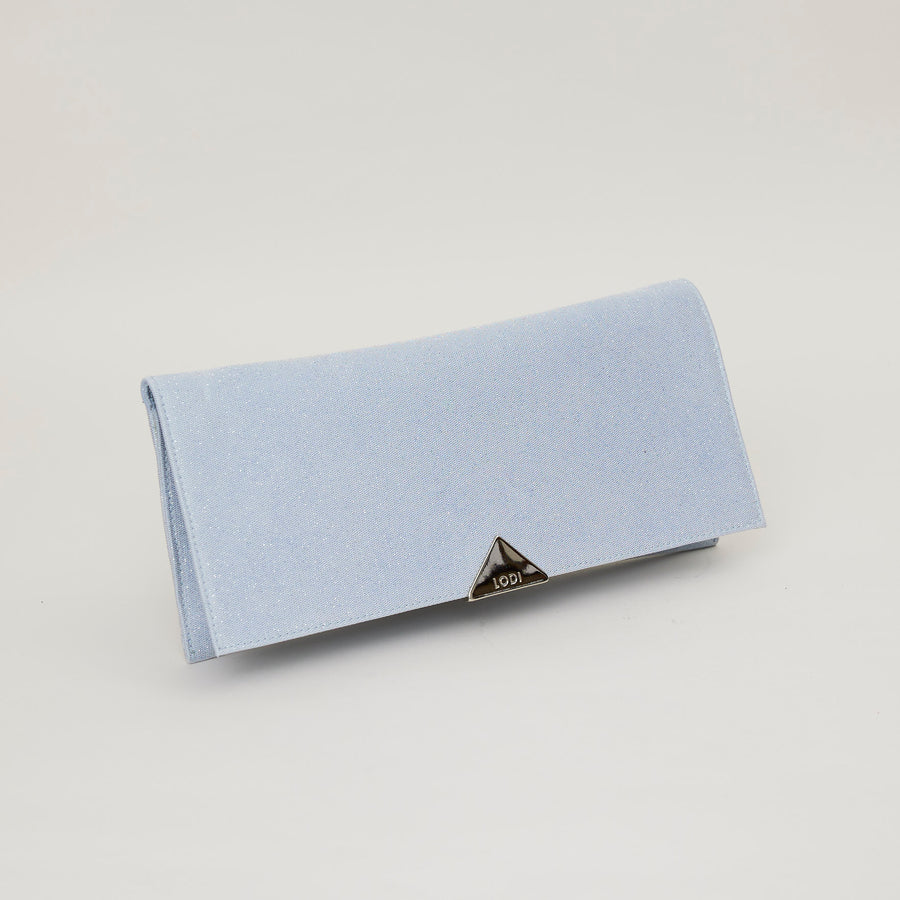 Lodi Baby Blue Leather Bag - Nozomi