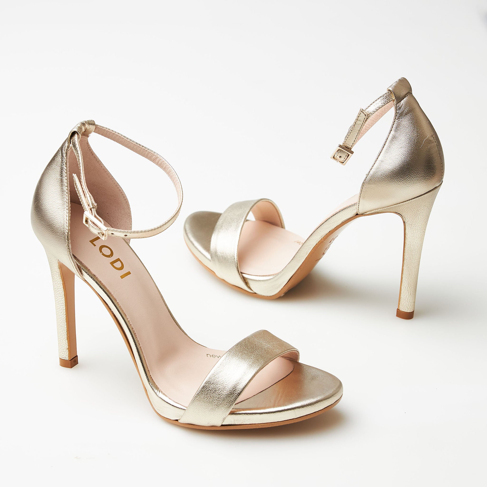 Zamikoo Women's High Heel Sandals - Open Toe, Ankle Strap, Square Toe, 3.5 Inch Heels For Wedding/Office
